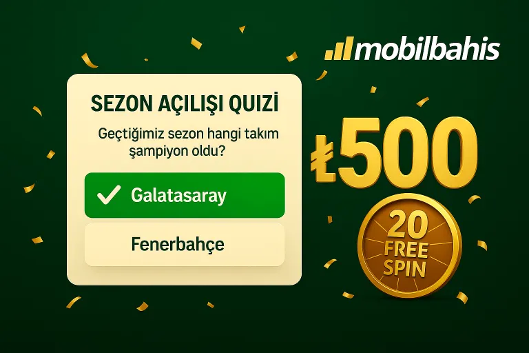Mobilbahis Quizi İle Büyük Ödül